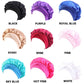 UNMJ Bonnet  With Edge Wrap Tie Bands