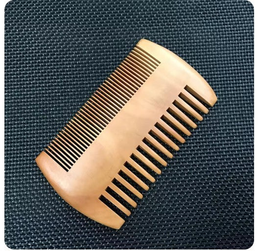 UNMJ dual sided pocket beard comb